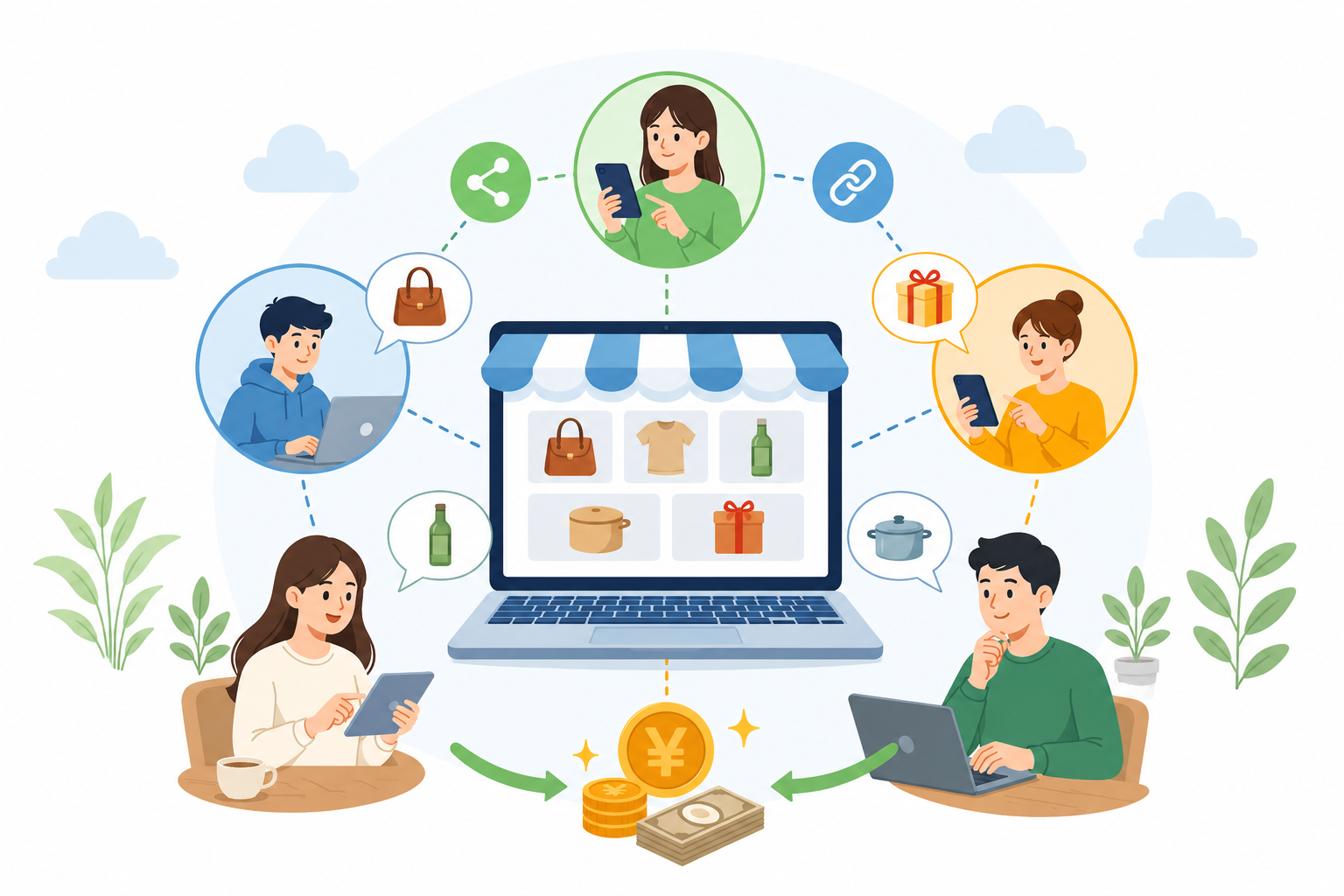 アフィリエイトのイメージ